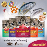 Combo 15 gói pate Cherman 85g cho mèo-Pate cho mèo mọi lứa tuổi