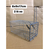 Combo 15 lồng chuột đường mòn 8.9.17 2 lò xo.lưới 21kg