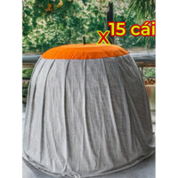 Combo 15 mùng gà 1m2 chống muỗi vải thun thoáng