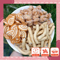 Combo 1,5kg Bánh Tai Heo, Bánh Quay Chèo, Bánh Cộng (Củi)