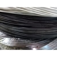 Combo 15kg Dây kẽm bọc nhựa màu đen, đường kính 2mm ( Độc Nhất Vô Nhị)