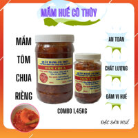 Combo 1.5kg mắm tôm chua (hũ 500g+ hũ 1kg) - MẮM HUẾ CÔ THỦY