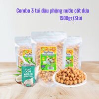 COMBO 1.5kg/3túi đậu phộng da cá nước cốt dừa