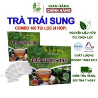Combo 160 gói trà trái sung Bảo Khang, quả sung khô, giúp tiêu hóa tốt, ngừa sỏi mật TN