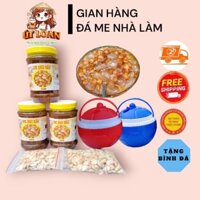 Combo 1,6kg _ 3 hủ (hủ 550gr) Me rim Đác [Tặng bình đá] trái banh 1,2lít (màu ngẫu nhiên) kèm 2gói đậu phộng