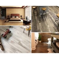 Combo 18 Tấm Lót Sàn Nhựa Giả Vân Gỗ Sang Trọng Kích Thước 91x15cm