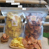 COMBO 1KG (500g khoai sấy mật ong và 500g chuối sấy Gia Lai)