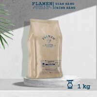 Combo 1kg Cà phê bột pha phin Flamen Coffee rạng mộc mix Arabica & Robusta