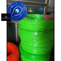 COMBO (1KG Cước cắt cỏ vuông 3.5li xanh + 1 Bát cước vụt cỏ xịn) cước phạt cỏ màu xanh, dây vuông
