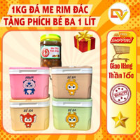 Combo 1kg đá me rim đát tặng phích Bé Ba giữ nhiệt 1 lít