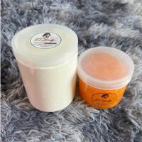 Combo (1Kg Kem Kích Dưỡng Và 500g Tắm Trắng khô) Nt Beauty