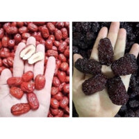 Combo 1kg táo đỏ + 1kg táo đen loại xịn nhất ăn vặt