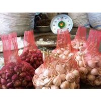 Combo (1kg) Tỏi Lý Sơn Loại 1 và (1kg) Hành Tím Lý Sơn Loại 1