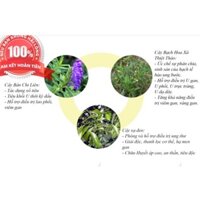 Combo 1kg xạ đen+1kg bạch hoa xà +1kg bán chi liên