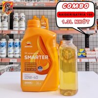 COMBO 1L3 NHỚT REPSOL SMARTER SPORT 4T 10w40 – BÁN TỔNG HỢP SIÊU TIẾT KIỆM CHO XE RAIDER/ SATRIA F150