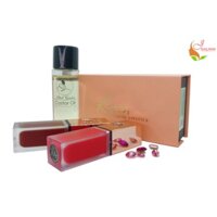 Combo 2: 2 son kem lì ROSES MATTE LIPSTICK tặng kèm dầu tẩy trang mắt môi