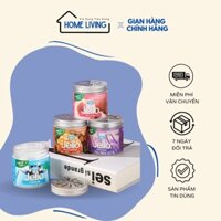 [Combo 2-4 Hộp] Sáp Thơm Phòng Khử Mùi Phòng Ngủ Nhà Vệ Sinh ô tô Với Mùi Hương Tự Nhiên 220g HOME LIVING
