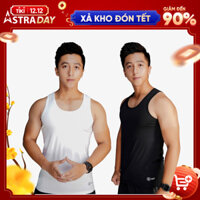 Combo 2 áo ba lỗ namáo 3 lỗ nam, sợi cotton mềm mịn siêu thoáng mát, thấm hút mồ hôi cực tốt, co giãn 4 chiều MRM FASHION -MM - Đen Trắng - XXL