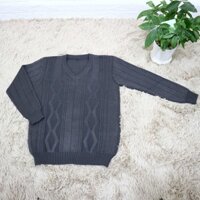 Combo 2 áo len NAM trung niên, người lớn tuổi cho bố - Made in VN
