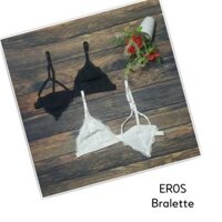 Combo 2 áo lót bralette cho con bú trắng đen