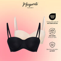 Combo 2 Áo lót nữ Corèle 12132B cup ngang nâng vừa, mút dày, có gọng, dây có thể tháo rời - chuẩn an toàn OEKO-TEX