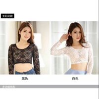 Combo 2 áo mặc trong váy khoét nách, jum