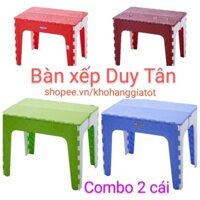 COMBO 2 BÀN XẾP DUY TÂN - KT 65*45*50CM