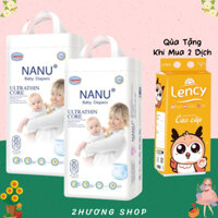 Combo 2 Bịch Bỉm Nanu 50 Miếng Siêu Thấm Chống Hăm Cho Bé Tã Quần Đủ Size tứ S đến XXXL Tặng Kèm Giấy Rút