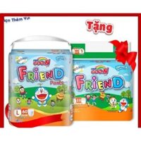 Combo 2 Bịch Bỉm Quần Goon Friend Tặng 2 Gói Nhỏ Cùng Size S62+5/M58+5/L48+5/XL42+5/XXL34+5