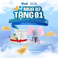 COMBO 2 BỊCH Bỉm Tã Dán, Quần YOULI SUPER [TẶNG VOI Ú ÒA HOẶC MŨ GẤU+GIẤY]