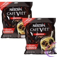 Combo 2 bịch Nescafe Việt đen đá bịch 35 gói x 16g (560g) - Nescafe Việt, cafe việt đen đá hòa tan