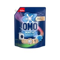 Combo 2 bịch Nước giặt OMO Matic túi 4.1kg bền màu và 3.6kg