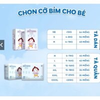 [COMBO 2 BỊCH] Tã Bỉm Dán Quần Momotaro Siêu Mỏng, Thoáng Mát Full size M/L/XL/XXL/3XL, hàng chính hãng