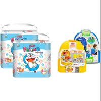 Combo 2 Bịch Tã Quần Goon Friend Doremon Mới Gói Siêu Đại L58 (9kg ~ 14kg) + Tặng Balo Đồ Chơi Cao Cấp (Mẫu Ngẫu Nhiên)