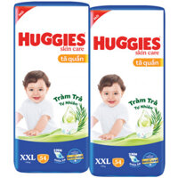 Combo 2 bịch Tã quần Huggies size XXL 54 miếng, > 15 kg