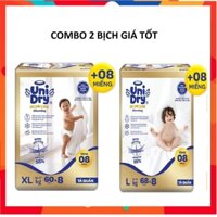 Combo 2 bịch Tã Quần Unidry Supreme Cao Cấp Siêu Mỏng 2mm Đủ Size