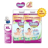 COMBO 2 BỊCH TẢ QUẦN XL 84+16 MIẾNG GÓI GẠO NON ORGANIC