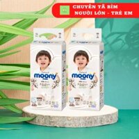 COMBO 2 Bỉm - Tã quần Moony Natural size XL 32 miếng cho bé 12-22kg