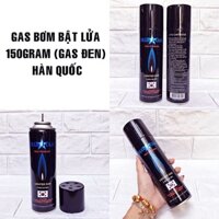 Combo 2 Bình bơm Gas Mini Đầu Nhỏ Chuyên Dụng BơmNạpSạc Hộp Lửa Bật Quẹt Các Loại Chính hãng BLUE Hàn Quốc bình 150 gram