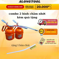 COMBO 2 BÌNH CHÂM NHỚT 500ML TẶNG 1 BÀN CHẢI ĐỒNG