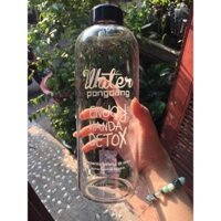 Combo 2 bình đựng nước detox + 1 ly giữ nhiệt Starbucks