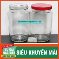 Combo 2 Bình Keo Thủy Tinh Nắp Nhựa 20 lit - Hũ Ngâm Sâm 20 lit