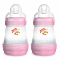 Combo 2 Bình sữa Mam Easy Start Anticolic (chống đầy hơi, 160ml, hồng)