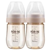 Combo 2 Bình sữa PPSU AGA-AE 180ml (Beige)