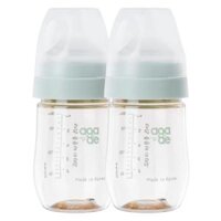 Combo 2 bình sữa PPSU Aga-ae 180ml (Xanh)