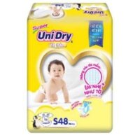 Combo 2 bịt tã dán Unidry mẫu mới size S48 miếng dùng cho trẻ từ 3_7kg