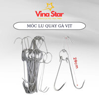 Combo (2 bộ) 30 móc lu quay gà vịt heo VinaStar