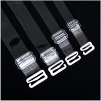 Combo 2 bộ 4 dây dây áo ngực bản dẹt có thể điều chỉnh tiện lợi LYPK02 - 1.0cm - Trong