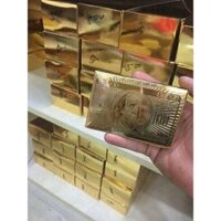 COMBO 2 BỘ BÀI MẠ VÀNG 24K