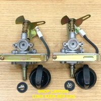 COMBO 2 Bộ Chế hòa khí đánh lửa Fujishi 38 độ CHK-01 + NÚT BẬT (Núm vặn), Cụm đánh lửa tự động Magneto cho bếp gas dương